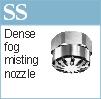 SS dense fog misting nozzle