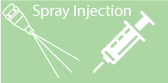 Spray injection nozzles