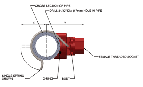 MK2 diagram MK nozzle holder
