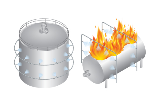 Fire-protection-deluge-system