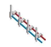 Air atomising spray bar