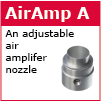 Adjustable air amplifier