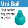 Ball nozzle
