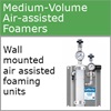 med volume air assisted foamer
