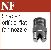 Flat fan nozzle box (NF)
