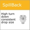 spill back nozzle