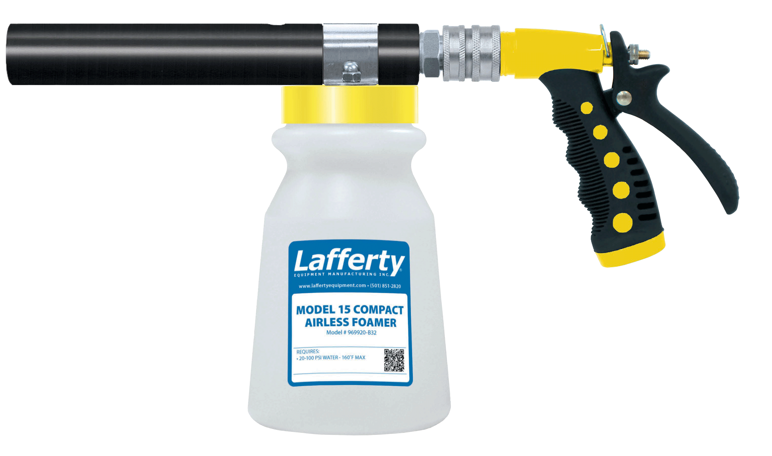 Airless-foam-gun-yellow
