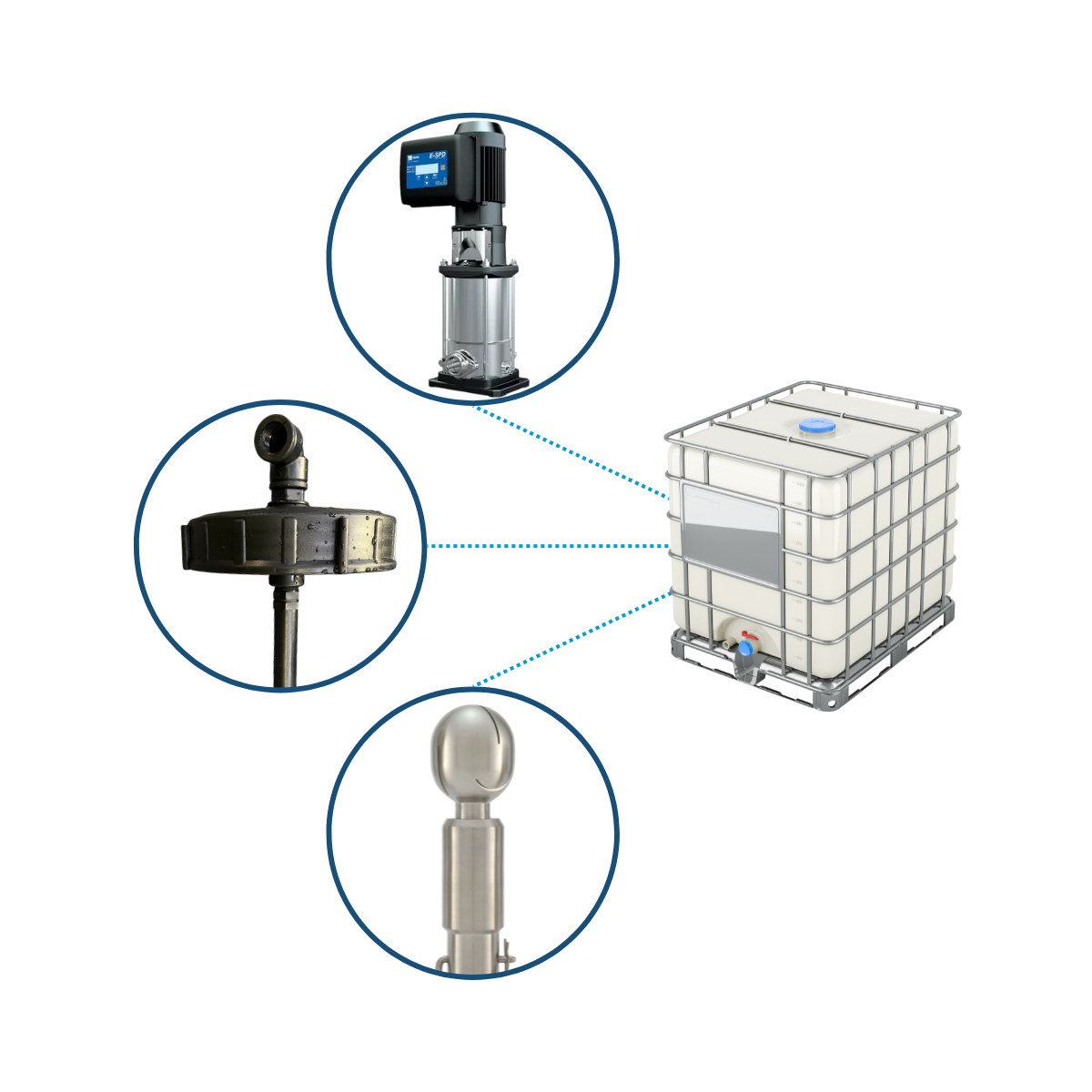 IBC cleaning system 