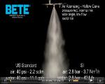 Air atomising narrow full cone nozzle (XAAD 150A)